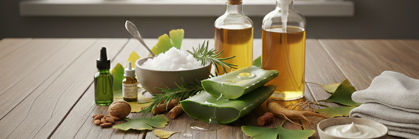 9 Herbs and Oils that Promote Hair Growth